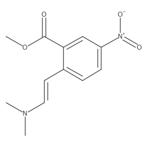 methyl (E)-2-(2-(dimethylamino)vinyl)-5-nitrobenzoate Structure