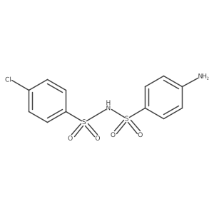 4-Amino-N-[(4-chlorophenyl)sulfonyl]benzenesulfonamide Structure