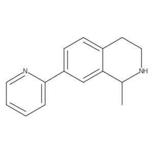 1-Methyl-7-pyridin-2-yl-1,2,3,4-tetrahydro-isoquinoline Structure