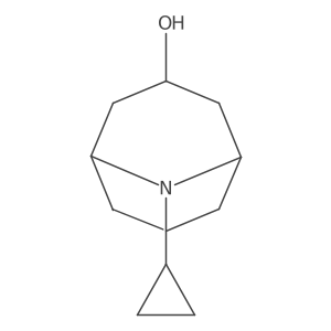 9-Cyclopropyl-9-azabicyclo[3.3.1]nonan-3-ol结构式