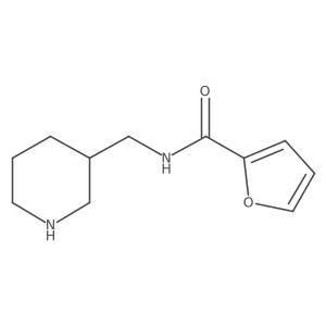 N-(piperidin-3-ylmethyl)furan-2-carboxamide Structure