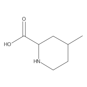 (2R,4S)-4-Methylpiperidine-2-carboxylic acid Structure