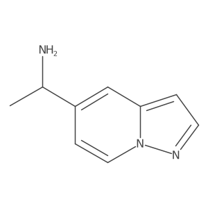 1-(Pyrazolo[1,5-a]pyridin-5-yl)ethanamine Structure