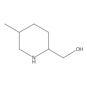 (5-Methylpiperidin-2-yl)methanol Structure