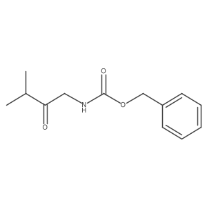 benzyl N-(3-methyl-2-oxobutyl)carbamate结构式
