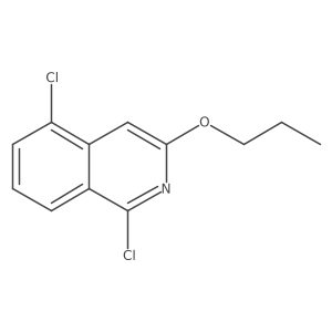 1,5-Dichloro-3-propoxyisoquinoline Structure