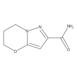 6,7-dihydro-5H-pyrazolo[5,1-b][1,3]oxazine-2-carboxamide Structure