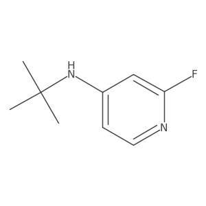 N-tert-butyl-2-fluoropyridin-4-amine Structure