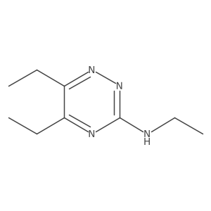 N,5,6-triethyl-1,2,4-triazin-3-amine Structure