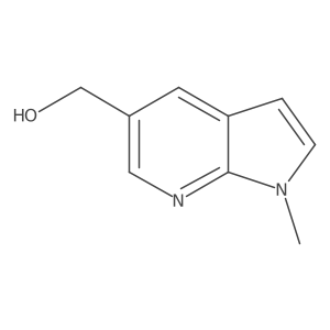 {1-methyl-1H-pyrrolo[2,3-b]pyridin-5-yl}methanol Structure