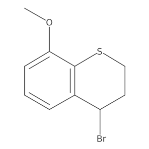 4-Bromo-8-methoxythiochroman结构式