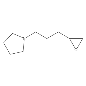1-[3-(Oxiran-2-yl)propyl]pyrrolidine Structure