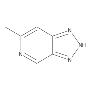 6-Methyl-3H-[1,2,3]triazolo[4,5-c]pyridine结构式