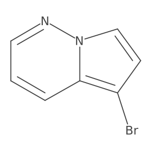 5-Bromopyrrolo[1,2-b]pyridazine Structure