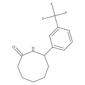 8-[3-(Trifluoromethyl)phenyl]azocan-2-one Structure