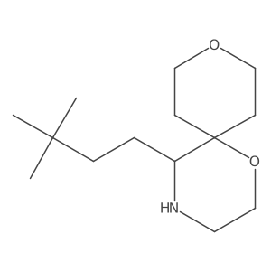 5-(3,3-Dimethylbutyl)-1,9-dioxa-4-azaspiro[5.5]undecane Structure