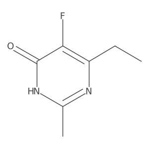 6-Ethyl-5-fluoro-2-methylpyrimidin-4-ol结构式