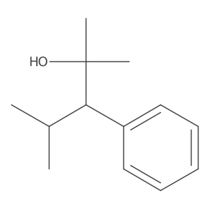 2,4-Dimethyl-3-phenylpentan-2-ol结构式