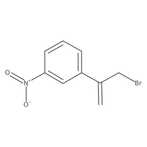 1-(3-Bromoprop-1-en-2-yl)-3-nitrobenzene结构式