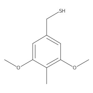 (3,5-Dimethoxy-4-methylphenyl)methanethiol结构式