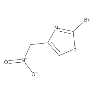 2-Bromo-4-(nitromethyl)-1,3-thiazole结构式