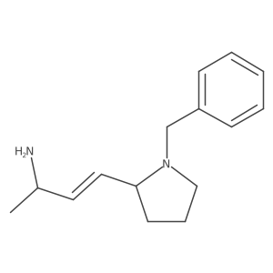 4-(1-Benzylpyrrolidin-2-yl)but-3-en-2-amine Structure