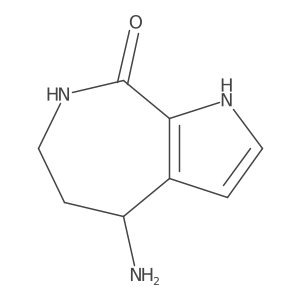 4-Amino-4,5,6,7-tetrahydro-1H-pyrrolo[2,3-c]azepin-8-one Structure