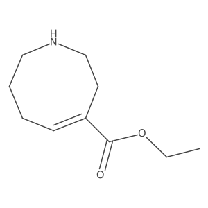 ethyl (4E)-1,2,3,6,7,8-hexahydroazocine-4-carboxylate结构式