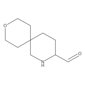 9-Oxa-2-azaspiro[5.5]undecane-3-carbaldehyde结构式