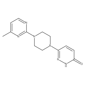 6-[4-(4-Methylpyrimidin-2-yl)piperazin-1-yl]pyridazin-3-ol Structure