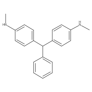 4,4'-(Phenylmethylene)bis(N-methylaniline)结构式