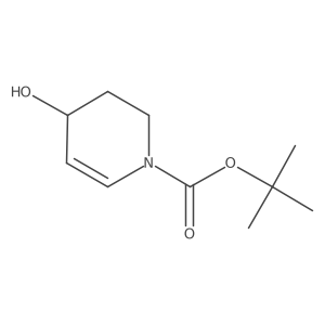 4-Hydroxy-3,4-dihydro-2H-pyridine-1-carboxylic acid tert-butyl ester Structure