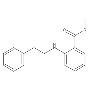 Methyl 2-[(2-phenylethyl)amino]benzoate Structure