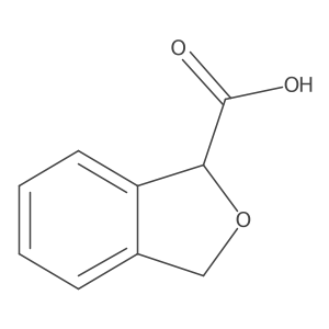 1,3-Dihydro-2-benzofuran-1-carboxylic acid Structure