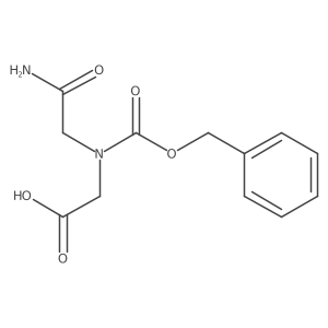 2-{[(Benzyloxy)carbonyl](carbamoylmethyl)amino}acetic acid Structure