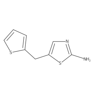 2-Amino-5-(2-thienylmethyl)thiazole结构式