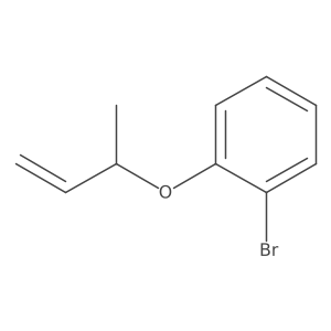 1-Bromo-2-(but-3-en-2-yloxy)benzene结构式