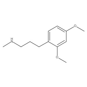 [3-(2,4-Dimethoxy-phenyl)-propyl]-methyl-amine结构式