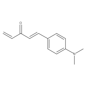 1-[4-(Dimethylamino)phenyl]penta-1,4-dien-3-one Structure