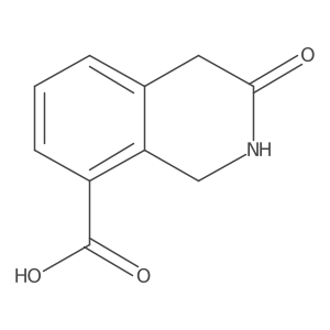 3-Oxo-1,2,3,4-tetrahydroisoquinoline-8-carboxylic acid Structure