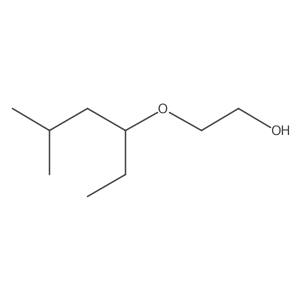 2-(1-Ethyl-3-methylbutoxy)ethanol结构式