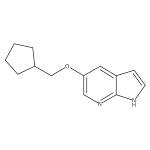5-(Cyclopentylmethoxy)-1h-pyrrolo[2,3-b]pyridine Structure