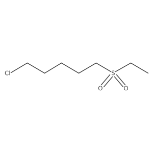 1-Chloro-5-(ethanesulfonyl)pentane结构式