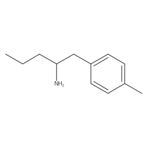 1-(4-Methylphenyl)pentan-2-amine Structure
