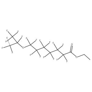Ethyl perfluoro-9-methyl-8-oxadecanoate Structure