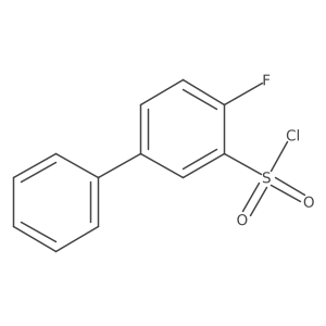 4-Fluoro-3-biphenylsulfonyl chloride Structure