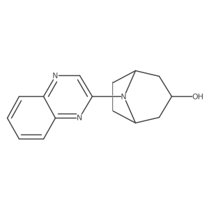 8-(Quinoxalin-2-yl)-8-azabicyclo[3.2.1]octan-3-ol Structure