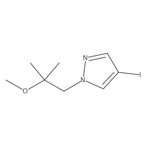 4-Iodo-1-(2-methoxy-2-methylpropyl)-1H-pyrazole Structure