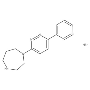 1-(6-Phenylpyridazin-3-yl)-1,4-diazepane hydrobromide Structure