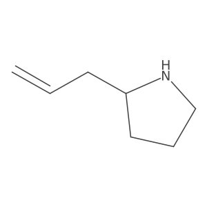 (S)-2-Allylpyrrolidine Structure